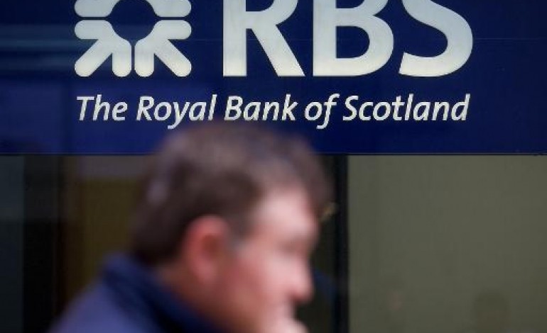 Londres (AFP). Royal Bank of Scotland va réduire ses activités à l'international