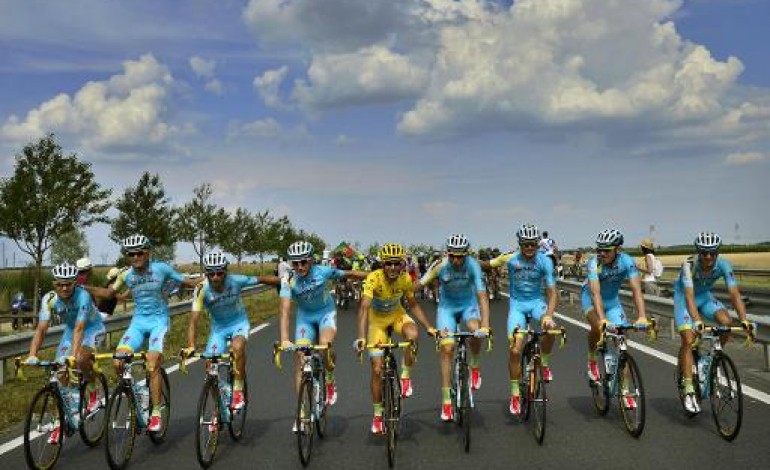 Lausanne (AFP). Dopage: l'UCI demande le retrait de la licence d'Astana