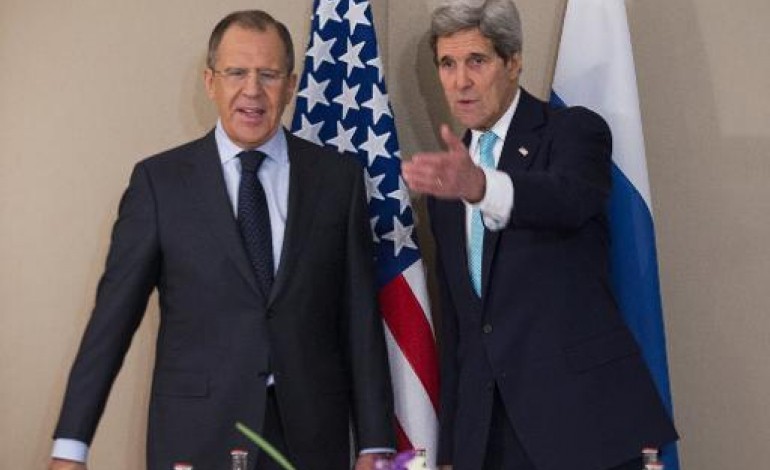Genève (AFP). Ukraine: difficiles discussions Kerry-Lavrov