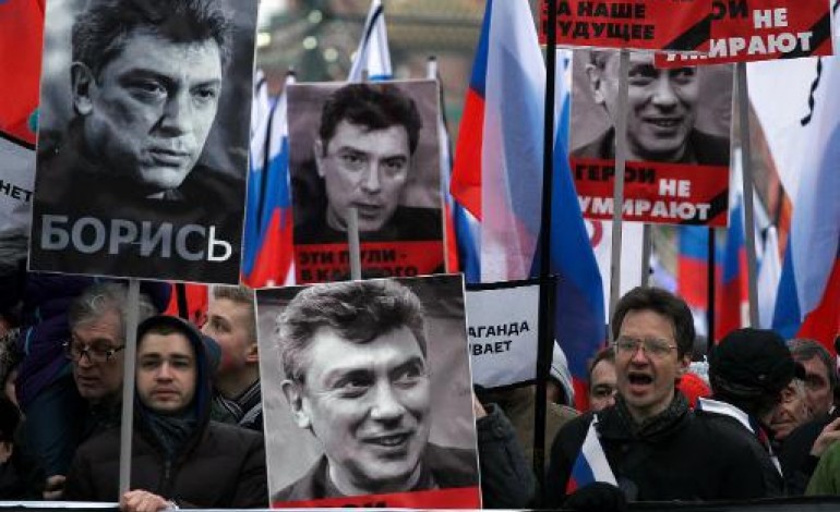 Moscou (AFP). Assassinat de l'opposant russe Nemtsov: les tueurs courent toujours