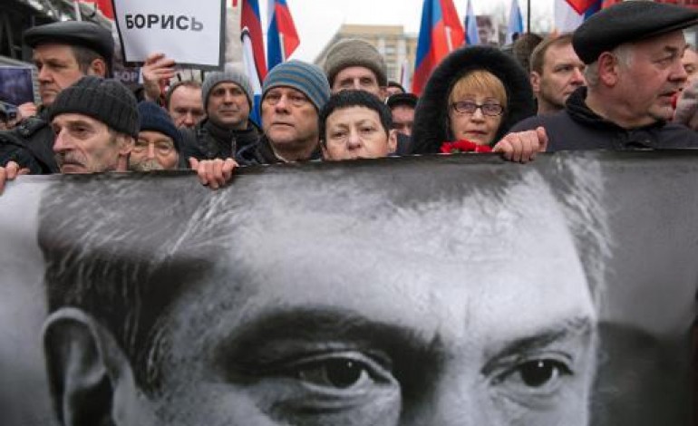 Moscou (AFP). Trois jours après l'assassinat de l'opposant Nemtsov, les tueurs courent toujours