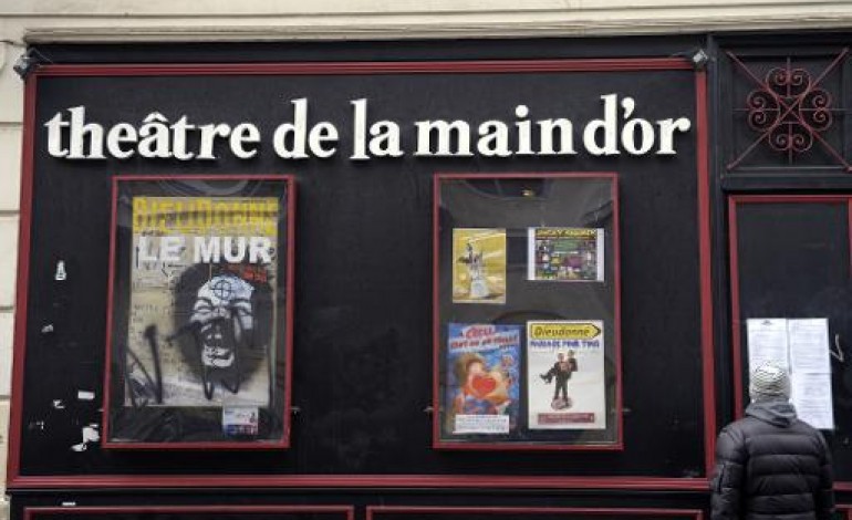 Paris (AFP). Commercialisation interdite du DVD d'un spectacle de Dieudonné