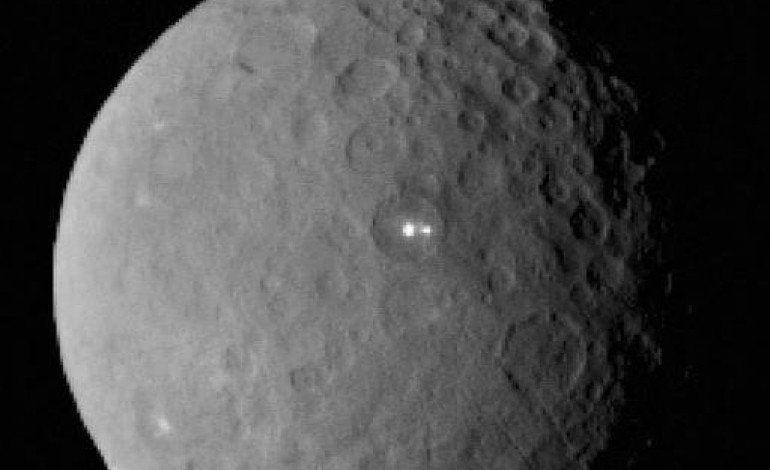 Washington (AFP). La sonde Dawn en orbite autour de Cérès, plus petite planète naine du système solaire