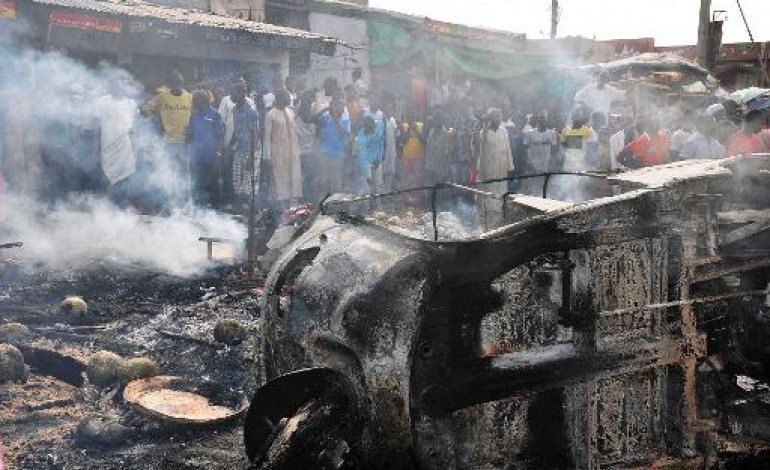 Maiduguri (Nigeria) (AFP). Nigeria: trois attentats attribués à Boko Haram font au moins 58 morts