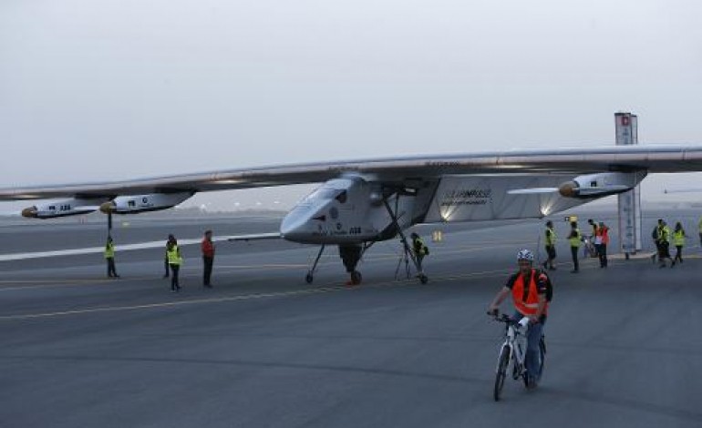 Mascate (AFP). L'avion solaire s'envole pour Ahmedabad en Inde, 2e étape de son tour du monde