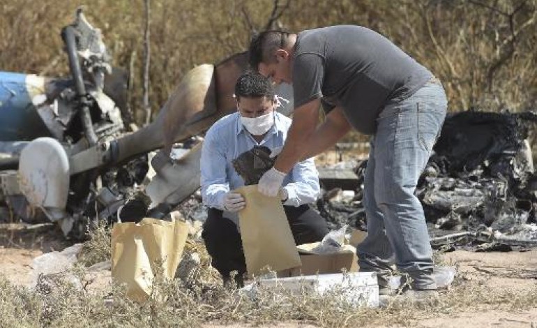 Villa Castelli (Argentine) (AFP). Accident en Argentine : l'enquête commence parmi les débris calcinés