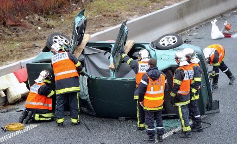 Paris (AFP). Circulation: nouvelle hausse des morts sur les routes en février à +6,7%