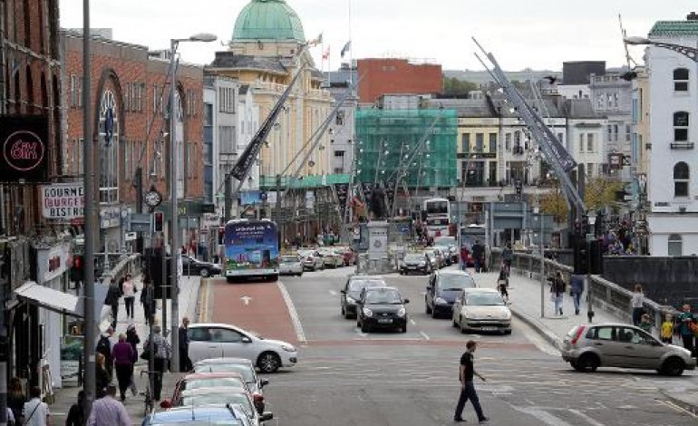 Dublin (AFP). L'Irlande a connu la plus vigoureuse croissance de toute l'UE 