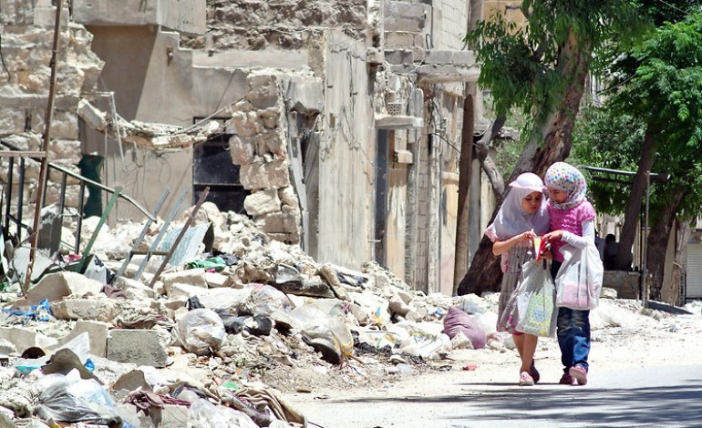 4ème anniversaire de la guerre en Syrie : photos d'Alep à Alençon