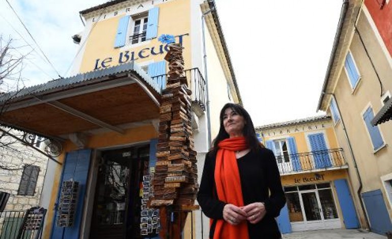 Banon (France) (AFP). En Provence, le sauvetage de l'ex-future première librairie de France