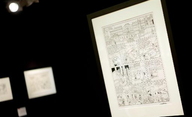 Paris (AFP). Astérix: une planche originale vendue 150.000 euros pour les victimes de Charlie