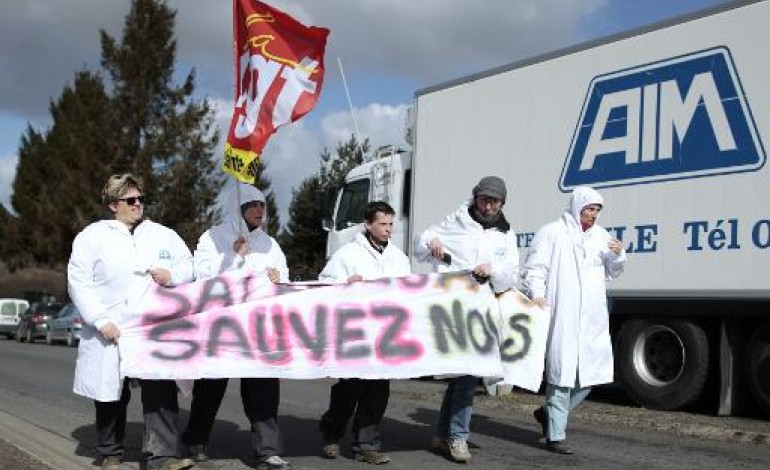 Coutances (France) (AFP). Nouveau répit pour les abattoirs en difficulté AIM