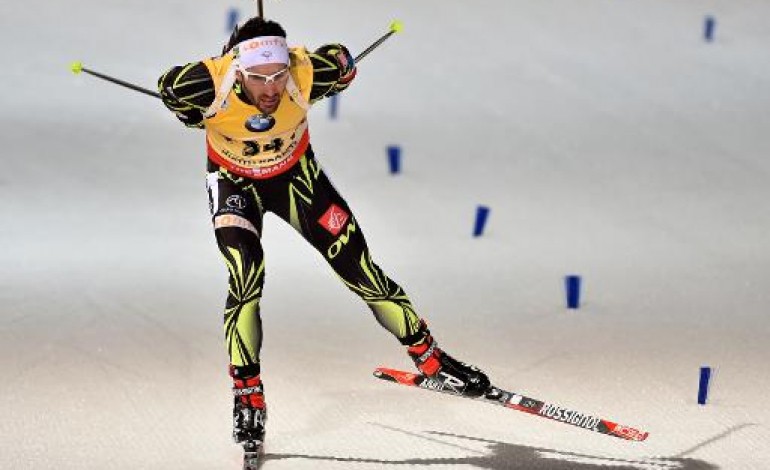 Paris (AFP). Biathlon: Martin Fourcade remporte une 4e Coupe du monde consécutive