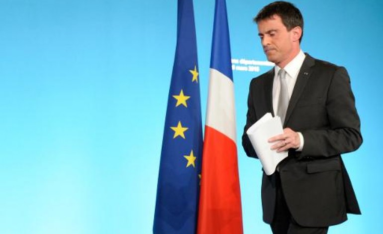 Paris (AFP). Départementales: Valls appelle au rassemblement de toute la gauche
