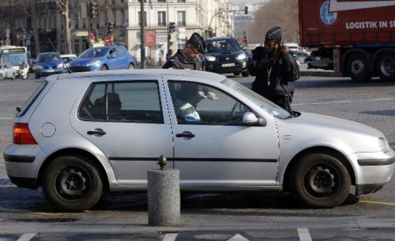 Paris (AFP). Pollution: la circulation alternée pas reconduite mardi