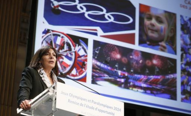 Paris (AFP). JO 2024: Hidalgo veut engager Paris en faveur d'une candidature