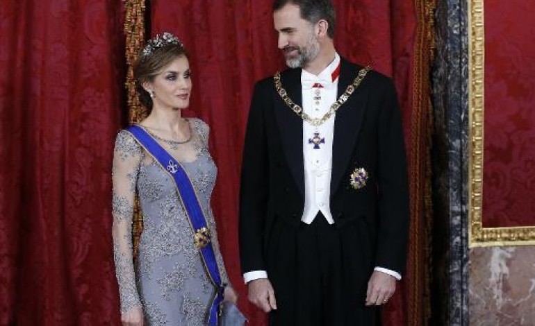 Paris (AFP). Le roi d'Espagne Felipe VI entame une visite d'Etat en France 