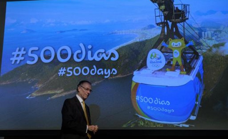 Rio de Janeiro (AFP). A 500 jours des JO-2016, Rio de Janeiro dans les temps