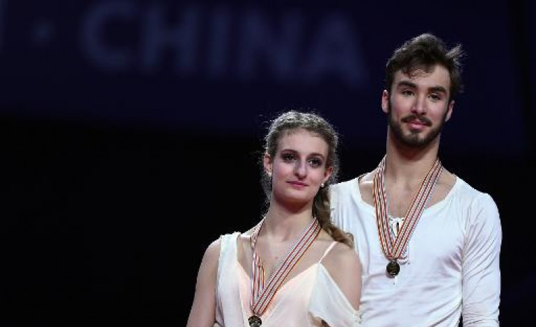 Shanghai (AFP). Mondiaux de danse sur glace: les Français Gabriella Papadakis et Guillaume Cizeron en or
