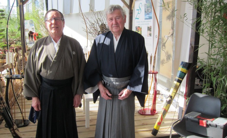 A la découverte du tir à l'arc japonais à la foire exposition de Rouen