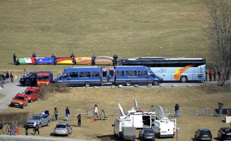 Berlin (AFP). Crash A320: l'identification de toutes les victimes possible à la fin de la semaine