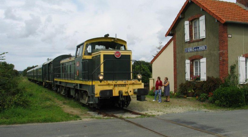 Le train touristique du Cotentin