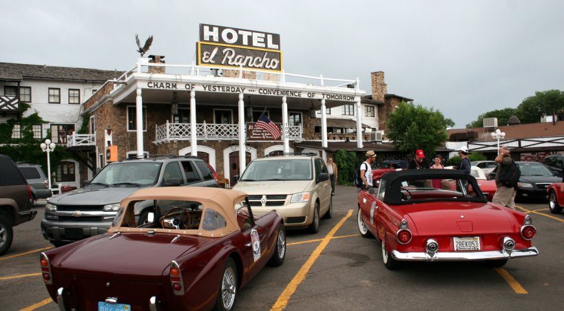 El Rancho, à Gallup, où l'acteur James Dean aurait commandé deux bières. Une pour lui. L'autre pour son cheval.