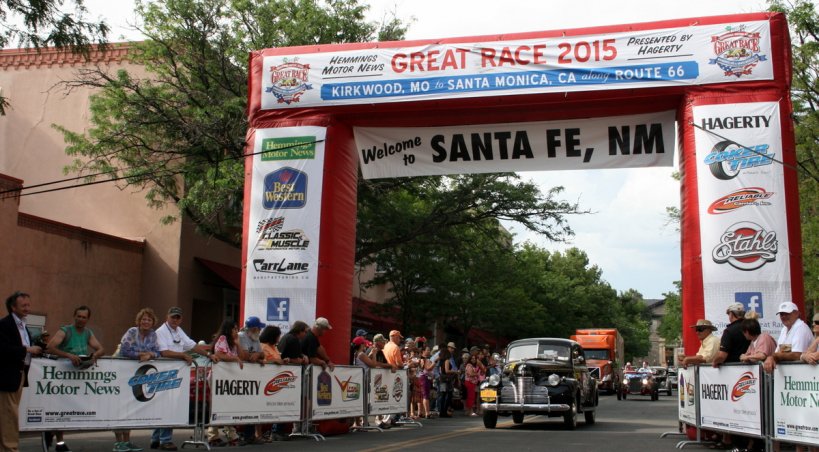 La Great Race, de passe à Santa Fé (Nouveau-Mexique)