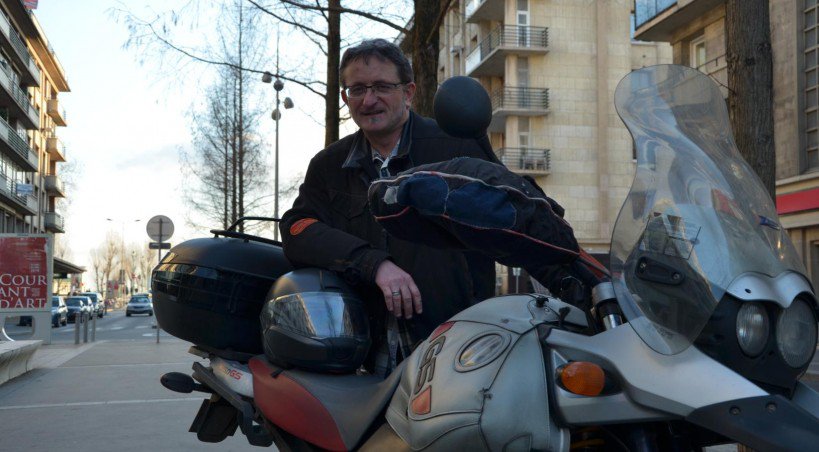 Arnaud Mortreuil est le coordinateur local de la Fédération française des motards en colère (FFMC) en Seine-Maritime. - L. Picard / Tendance Ouest