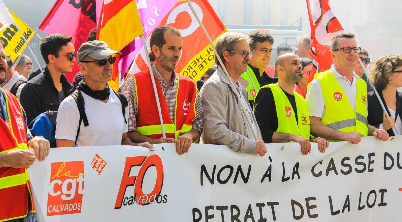 Mobilisation contre la Loi Travail jeudi 9 juin 2016 à Caen (Calvados) - Pierre Le Coc - Tendance Ouest