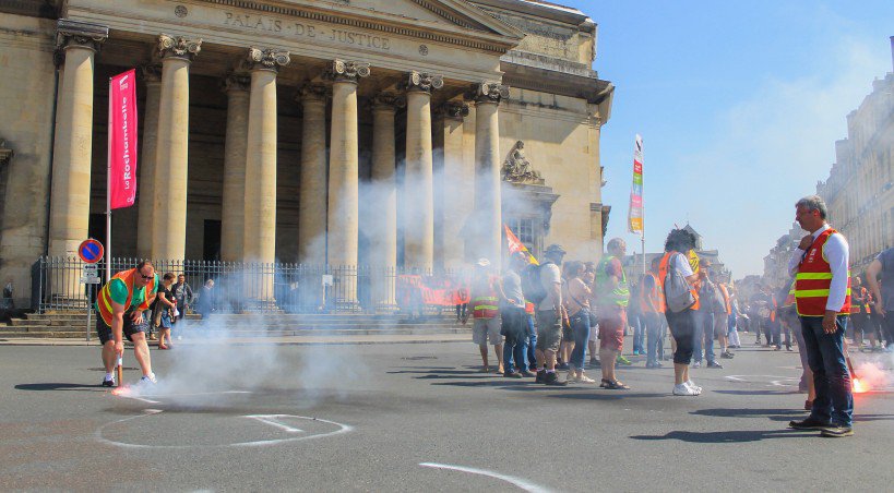 Mobilisation contre la Loi Travail jeudi 9 juin 2016 à Caen (Calvados) - Pierre Le Cocq - Tendance Ouest
