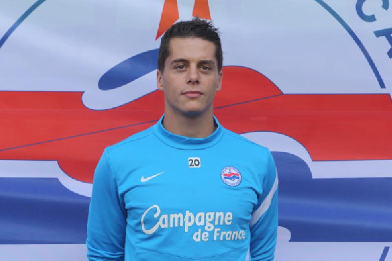 Romain Hamouma (Stade Malherbe) - Maxence Gorréguès