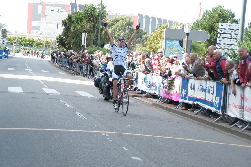 Adrien Kurek, vainqueur de la dernière étape - Crédit photo / Louis Leterrier