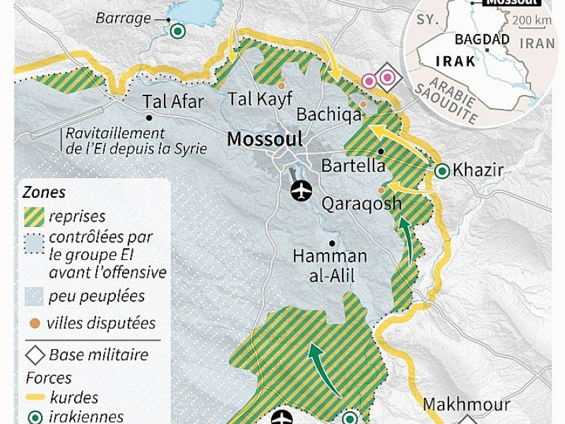 La bataille pour Mossoul - Iris ROYER DE VERICOURT, Paz PIZARRO, Thomas SAINT-CRICQ [AFP]