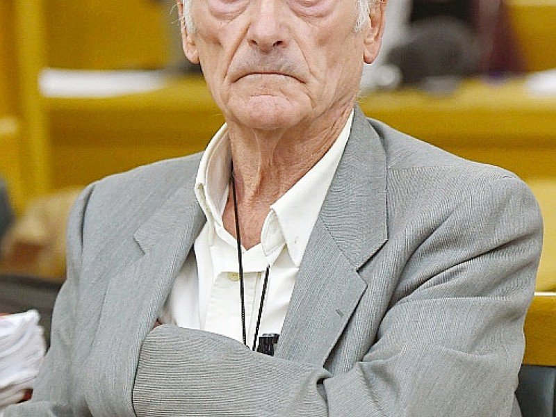 Pierre Le Guennec au tribunal le 31 octobre 2016 à Aix-en-Provence - BORIS HORVAT [AFP]
