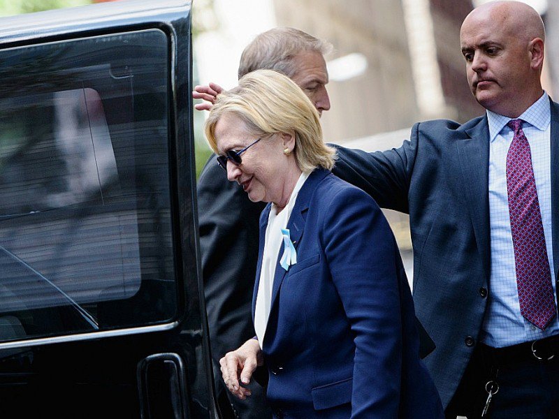 Hillary Clinton le 11 septembre 2016 à New York - Brendan Smialowski [AFP/Archives]