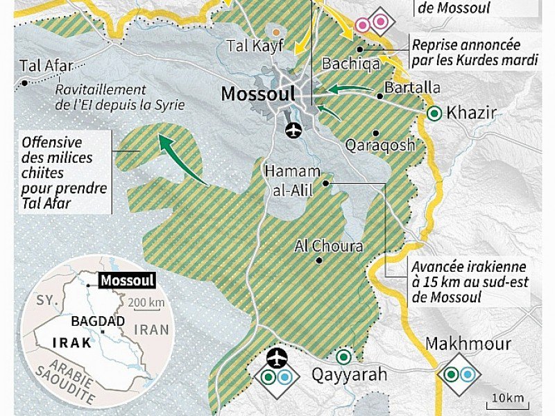 La bataille de Mossoul - Paz PIZARRO, Thomas SAINT-CRICQ, Iris ROYER DE VERICOURT [AFP]