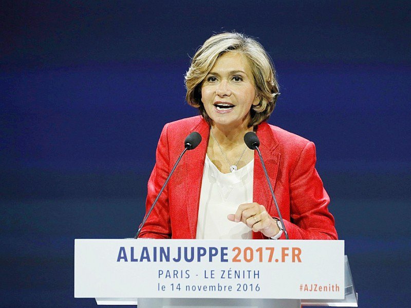 Valérie Pecresse lors du meeting d'Alain Juppé le 14 novembre 2016 au Zénith à Paris - Thomas SAMSON [AFP]