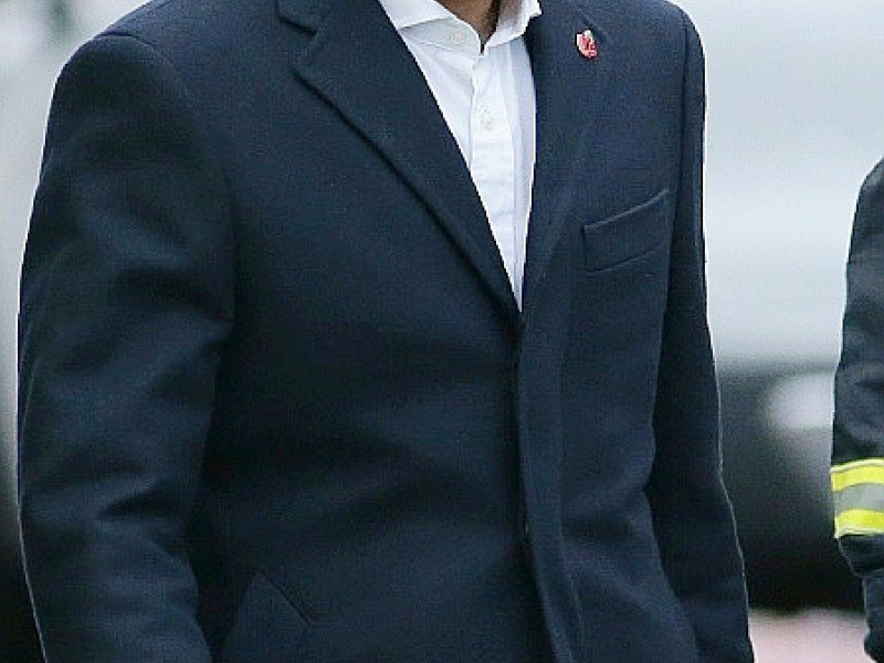 Le maire de Londres, Sadiq Khan, à Croydon (sud de Londres) le 9 novembre 2016 - DANIEL LEAL-OLIVAS [AFP/Archives]