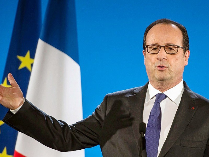 François Hollande le 23 novembre 2016 à Arques - PHILIPPE HUGUEN [AFP]