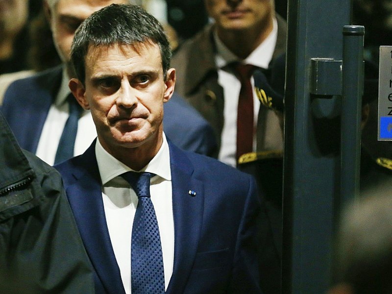 Manuel Valls le 25 novembre 2016 à Rouen - CHARLY TRIBALLEAU [AFP/Archives]