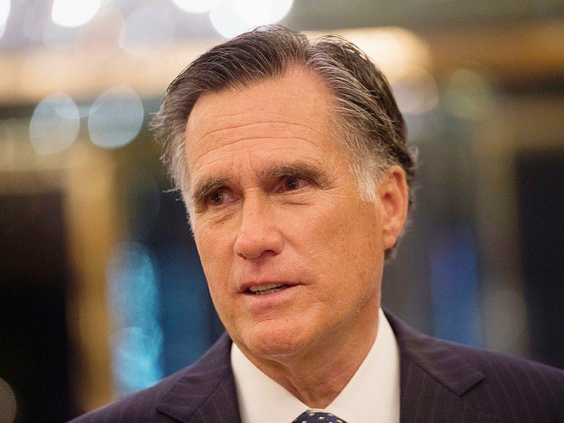 Mitt Romney le 29 novembre 2016 à New York - Bryan R. Smith [AFP/Archives]