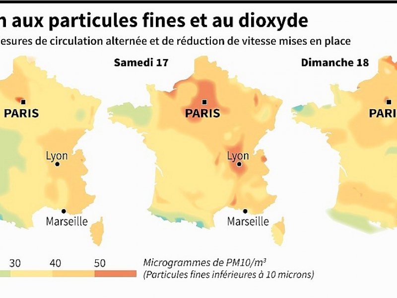 Pollution aux particules fines - Alain BOMMENEL, Paz PIZARRO [AFP]