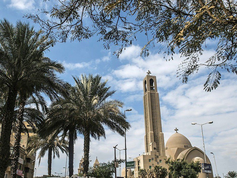 La cathédrale Saint-Marc, au Caire, le 15 décembre 2016 - KHALED DESOUKI [AFP]