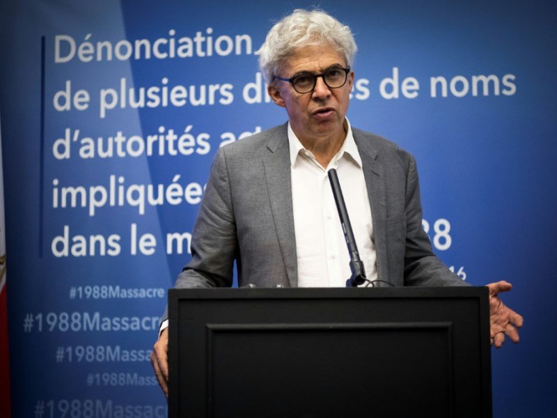 L'avocat français William Bourdon à Paris le 6 septembre 2016 - LIONEL BONAVENTURE [AFP]