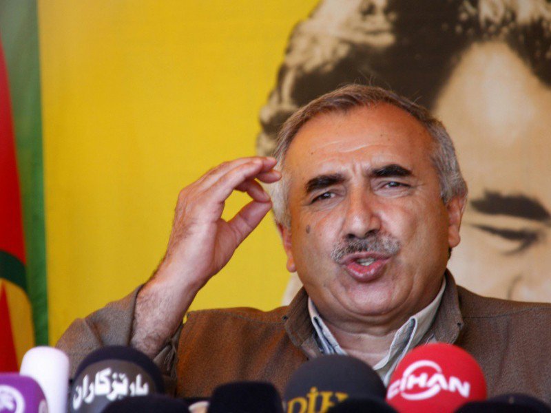 Murat Karayilan, l'un des chefs du PKK, le 25 avril 2013 à Qandil en Irak - - [AFP/Archives]