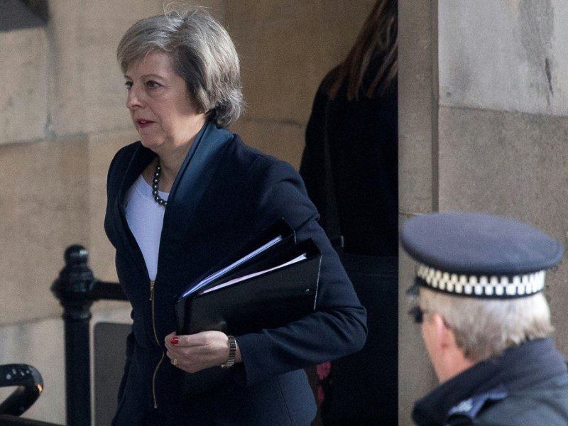 Theresa May le 20 décembre 2016 à Londres - Justin TALLIS [AFP/Archives]