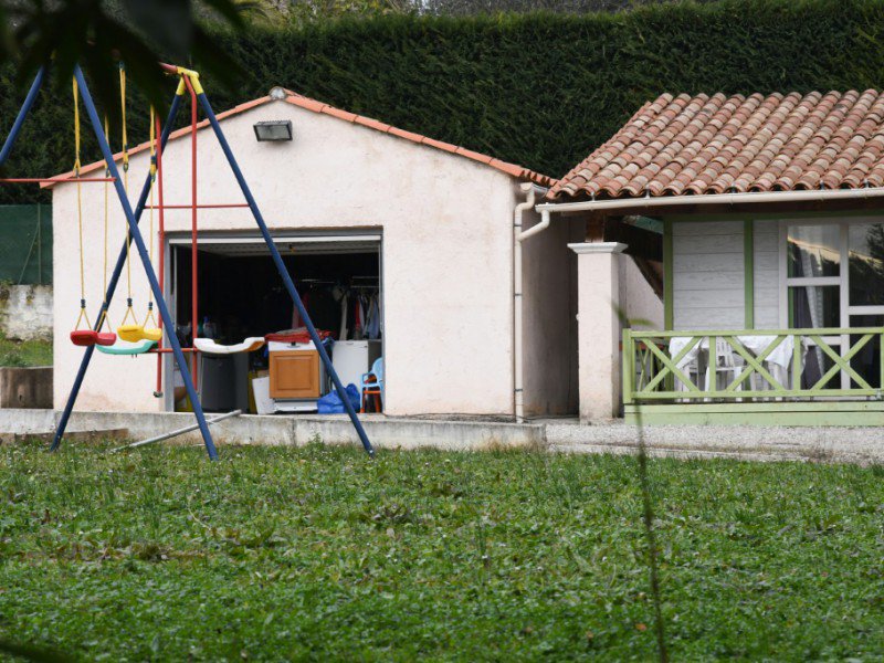 La villa près de Grasse dans laquelle a été arrêté un homme de 72 ans soupçonné d'être impliqué dans le braquage de Kim Kardashian, le 11 janvier - YANN COATSALIOU [AFP/Archives]
