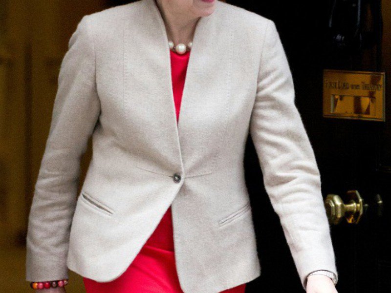 La Première ministre britannique, Theresa May, le 13 janvier 2017 à Londres - Isabel INFANTES [AFP]