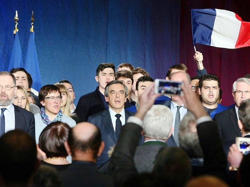 François Fillon en meeting pour la présidentielle le 2 février 2017 à Charleville-Mezieres - François NASCIMBENI [AFP]